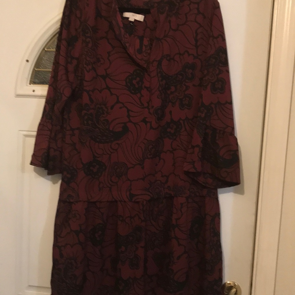 LOFT LongSleeve dress size label LT